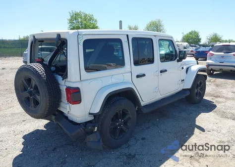 2021 Jeep Wrangler Unlimited Sahara Altitude 4X4 from USA, damaged, VIN 1C4HJXEN2MW528137